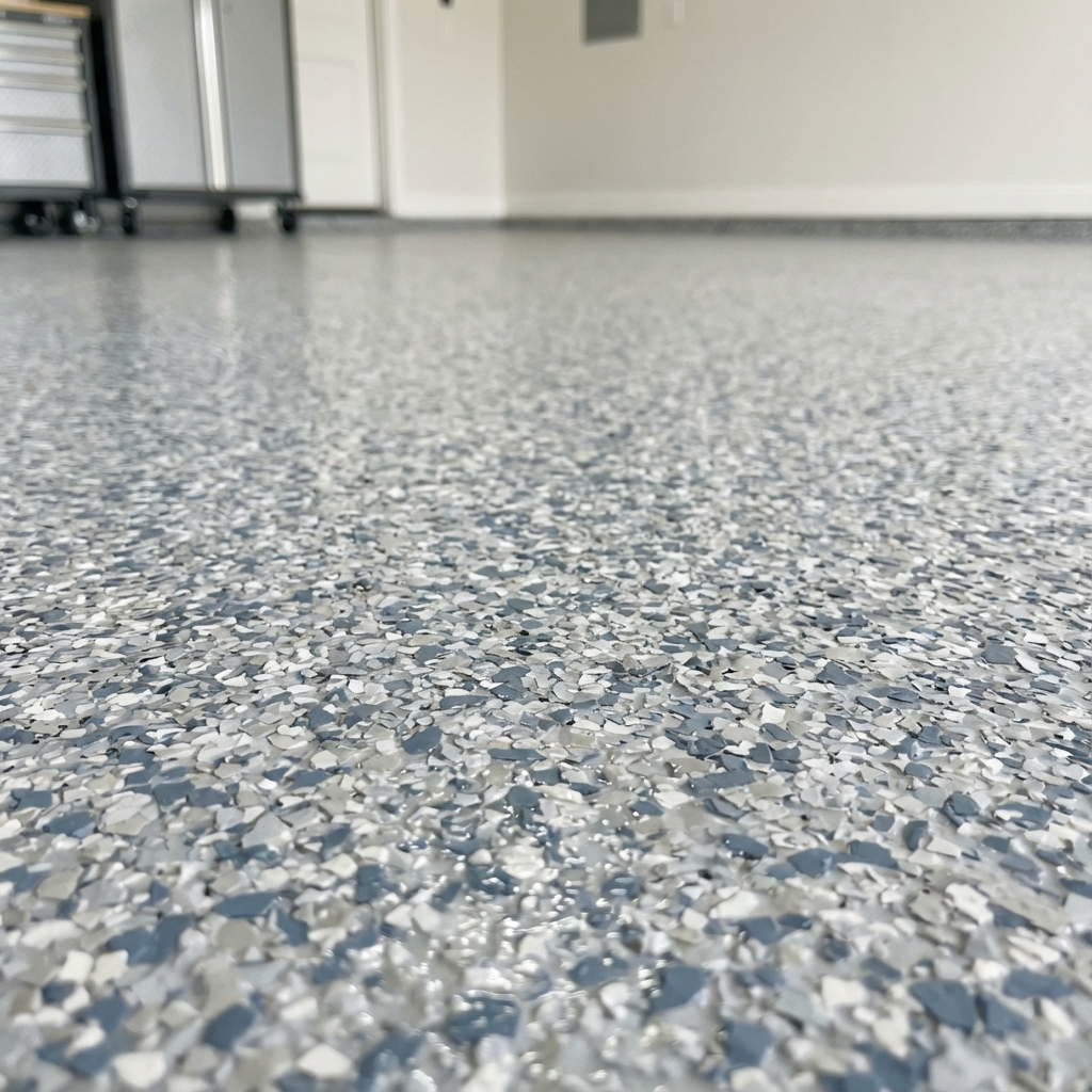 Epoxy Flake Garage Floor