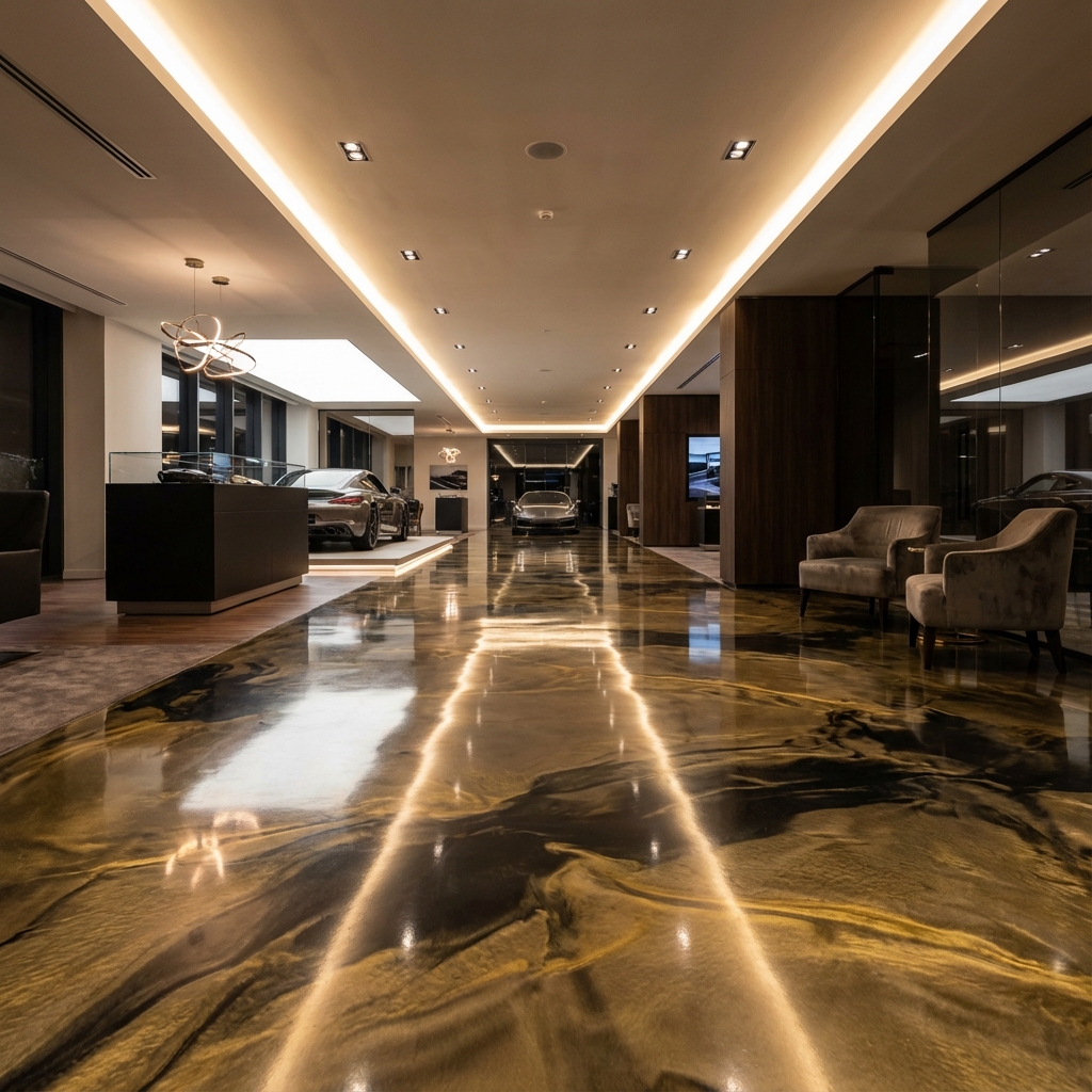 Metallic Epoxy Floor